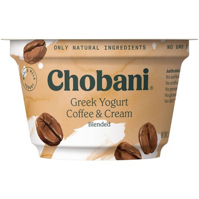 Chobani Coffee and Cream Blended Greek Yogurt - 5.3oz