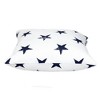 Parkland Collection,Transitional Stars White Square 16" X 16" Pillow - 2 of 4