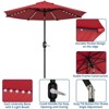 ODK Market Umbrella, 7.5Ft Heavy Duty Outdoor,Steel Pole, Push Button Tilt, Easy Crank Lift, Weather-Resistant Polyester Canopy, 6-Rib Frame for Patio - 4 of 4