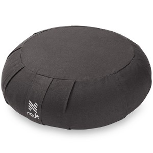 Node Fitness Zafu Meditation Cushion, 15" Round Yoga Pillow - 1 of 4