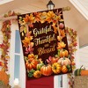 Briarwood Lane Fall Thanksgiving Double Sided House Flag 40x28 For Outdoor Thankful Blessings For Thanksgiving House Flag - 4 of 4