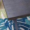 65.9" Rectangle Large Metal Patio Table: Weather-Resistant, Steel Frame, Captiva Designs - 3 of 4