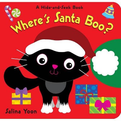 Where's Santa Boo? - by  Salina Yoon (Board Book)