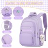 Generic Cute Girls Backpack for School Kids Travel College backpack for Women Teen - 3 of 4