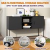 VYNXARIA Modern Sideboard Buffet with Ample Storage - Anti-Tilt Mechanism & Elegant Design for Kitchen & Dining Room - 3 of 4