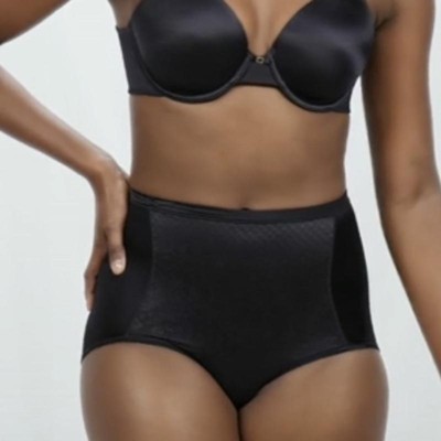 Hanes Premium Women's 4pk Tummy Control HiCut Underwear ST43A4