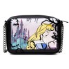 Disney Bag, Crossbody, Rectangle, Sleeping Beauty Prince and Dragon Scene with Aurora Pose, Vegan Leather - 3 of 4