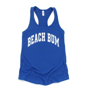 Simply Sage Market Women's Varsity Beach Bum Racerback Tank - 1 of 2