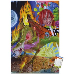 Trends International Trippie Redd - Trip at Knight Album Cover Unframed Wall Poster Prints - 1 of 4