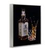 Stupell Industries Splashing Liqueur Glam Whiskey Bottle, 11" x 14" - 3 of 4