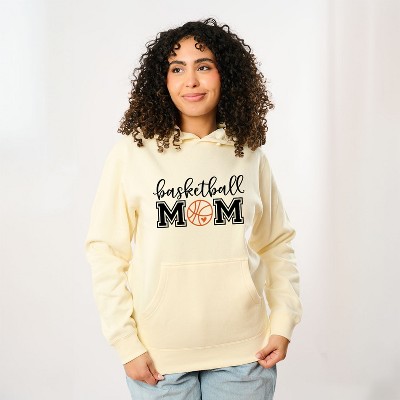 Simply Sage Market Women's Graphic Hoodie Basketball Mom With Ball