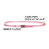 INSPIRE CHIC Women's Detachable Crossed Shoe Straps Belts Bands for Holding Loose High Heels 2 Pairs - 3 of 4
