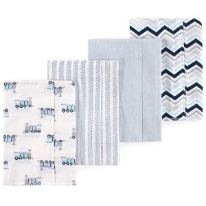 Little Treasure Luvable Friends Flannel Burp Cloths 4pk - 1 of 1