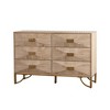 NicBex Drawers Dresser for Bedroom,MDF Dresser with Large Storage Space,Dressers for Kids Room,Living Room,Entry and Hallway,Natural - 4 of 4