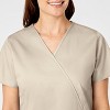 Wink WonderWORK Women's Mock Wrap Scrub Top - 4 of 4