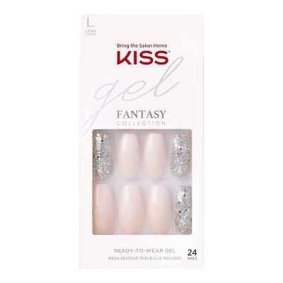 Kiss Gel False Nails - Friends - 28ct