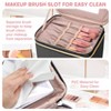 Generic Large Makeup Bag with Mirror Double Layer Travel Make Up Organizer Case, Large Capacity Coemetic Bag - 3 of 4
