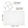 Unique Bargains Stainless Steel Cross Wire BBQ Grill Net for Baking Roasting - 2 of 4