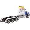 International HX620 Day Cab Tridem Tractor Blue 1/50 Diecast Model by Diecast Masters - 4 of 4
