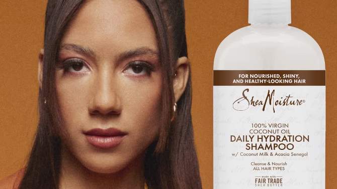SheaMoisture Virgin Coconut Oil Shampoo Daily Hydration, 2 of 11, play video