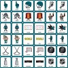 MasterPieces Officially Licensed NHL San Jose Sharks Matching Game for Kids and Families - 3 of 4