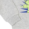 Disney Pixar Toy Story Nightmare Before Christmas Buzz Lightyear Woody Fleece Sweatshirt Toddler  - 4 of 4