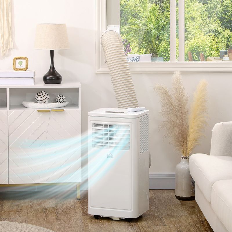 HOMCOM Portable Air Conditioner Fan with Remote, Evaporative Cooler, Home AC Unit with Dehumidifier, 2 of 7