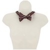 Men's Paisley Printed 2.75" x 4.75" Adjustable 16" - 21" Self-Tie Bow Tie - 2 of 4