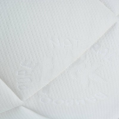 King White Down Alternative Bamboo Mattress Pad