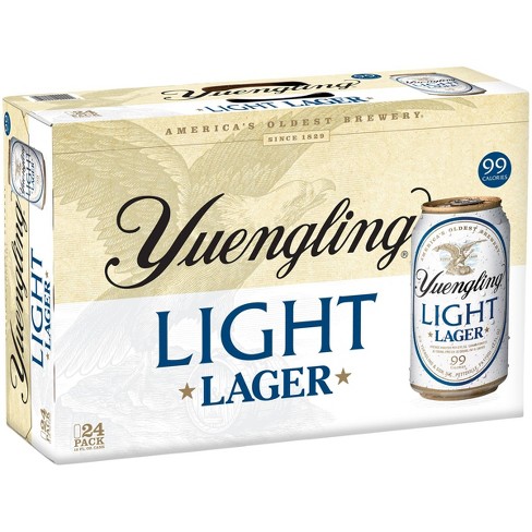 Yuengling Light Lager Beer - 24pk/12 fl oz Cans - image 1 of 2
