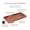 Good Directions 30" x 13" Double Circles Rectangular Indoor Outdoor Copper - 2 of 4