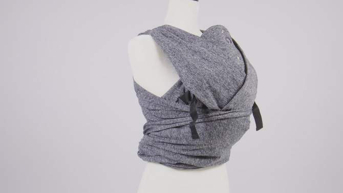 Boppy ComfyFit Adjust Baby Carrier - Heathered Gray, 2 of 8, play video