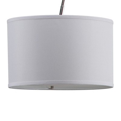 Safavieh Lyra 111" Black and Chrome Adjustable Arc Floor Lamp