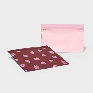 2pk Peva Snack Bags - Cat & Jack™ Strawberry : Target