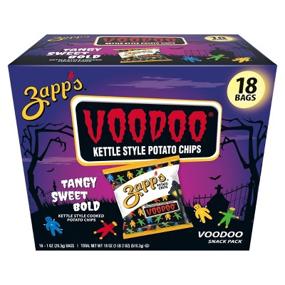 Zapp's Voodoo Halloween Kettle Style Potato Chips Multipack - 18oz/18ct