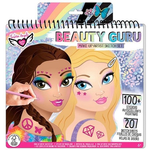 Fashion Angels Make-Up & Hair Design Sketch Portfolio Set - image 1 of 4