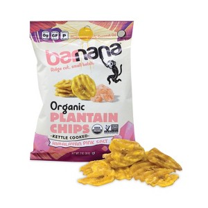 Barnana Plantain Chips Himalayan Pink Salt - Case of 12 - 2 oz - 1 of 1