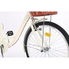 24 & 26 Inch Beach Cruiser Bike for Women, Womens Bike with Basket 1 Speed, Step Through Bikes - 4 of 4