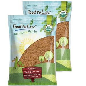 Organic Alfalfa Sprouting Seeds - Non-GMO, Kosher, Raw, Vegan, Bulk – by Food to Live - 1 of 4