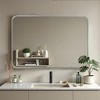PexFix Bathroom Wall Mirror Large Metal Frame Wall Mounted Mirror for Bedroom Living Room Dresser Entryway Decor - 4 of 4