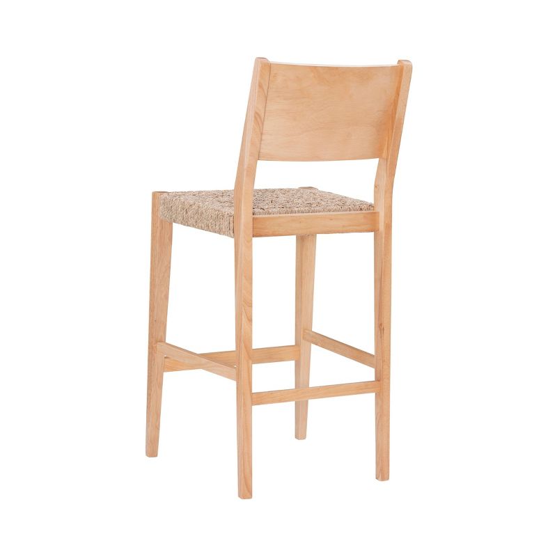 Set of 2 Clara Handwoven Seagrass Seat Barstools Natural - Powell Company, 5 of 11