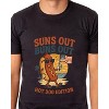 Fourth Of July Men's Suns Out Buns Out Hot Dog BBQ Funny T-Shirt - 4 of 4