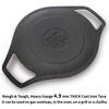 Hawkins Futura 24" Cast Iron Griddle Tava: Hand Wash, Gas Compatible, 1 Year Warranty, 4.2 lbs, Red - 4 of 4