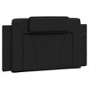 vidaXL Headboard Cushion Black 39.4" Faux Leather - 2 of 4