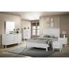 miBasics Sunflare Modern 6 Drawer Wood Dresser White: Mid-Century Style, Spot Clean, Tapered Legs - 4 of 4
