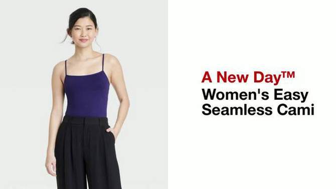 Women's Easy Seamless Cami - A New Day™, 2 of 11, play video