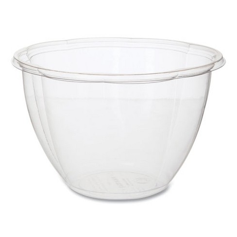 Eco-Products Salad Bowls, 48 oz, 6.69" Diameter x 4.38"h, Clear, Plastic, 300/Carton - image 1 of 2