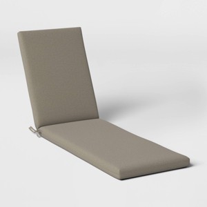 78"x24" Woven Outdoor Chaise Lounge Cushion - Threshold™ - 1 of 4