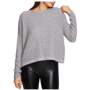 1.STATE Womens Lace-Up Back Pullover Sweater - 1 of 1