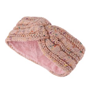 Unique Bargains Comfortable Cable Knit Cross Headband 1 Pc - 1 of 4